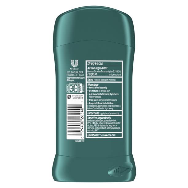 Degree Men Dry Protection Antiperspirant, Cool Rush, 2.7 Ounce (Pack of 1) Beauty and Personal Care Degree