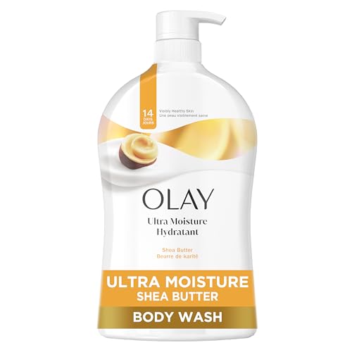 Olay Body Wash for Women, Ultra Moisture, 24hr Moisturizing, Hydrating & Refreshing, B3 Vitamin Complex, Free of Parabens & Phthalates, for All Skin Beauty & Personal Care Olay