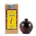 Lasa Aromatics Natural Solid Perfume Body Musk In Wooden Jar - 6 gm (Rose) Beauty & Personal Care LASA AROMATICS