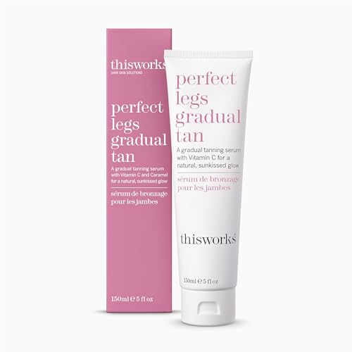This Works Perfect Legs Gradual Tan, Self Tanner with Vitamin E & Shea Butter, 150ml Beauty & Personal Care THISWORKS
