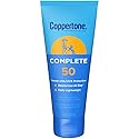 Coppertone Complete Sunscreen Lotion SPF 50, Face and Body Sunscreen, Lightweight, Water Resistant, 7 Fl Oz Beauty & Personal Care Coppertone