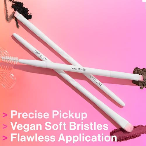wet n wild Angled brush, Foundation Makeup Blending Brush, Ultra-Thin Precision, Ergonomic Handle Beauty & Personal Care wet n wild