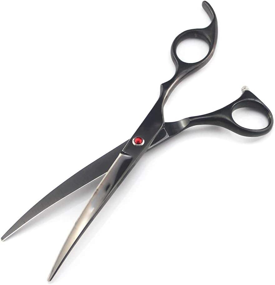 4Pcs Set Pet Grooming Professional Salon Hairdressing Scissors,Hairdo Scissors Tool Kit comb for haircut hair styling,Black Beauty and Personal Care RomildaYuan