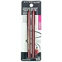 Myb Pncl Twin 01 Size 59tc Maybelline Expert Eyes Twin Brow & Eye Pencils Velvet Black .06 Oz Beauty & Personal Care MAYBELLINE