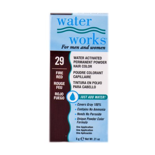 Water Works Activated Permanent Powder Haircolor - #29 Fire Red Beauty & Personal Care Water Works
