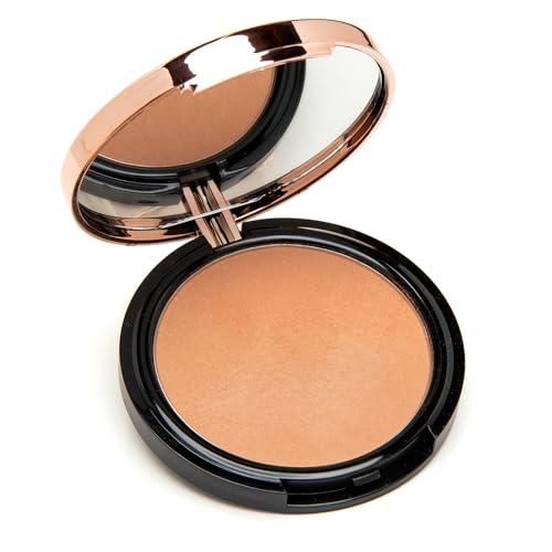 Kandi Koated Aura Rapture - Bronzing Powder in Rose Gold Case, Compact Bronzer by Kandi Burruss | Paraben-Free, Cruelty-Free | Vegan Formula | Beauty Beauty & Personal Care Kandi