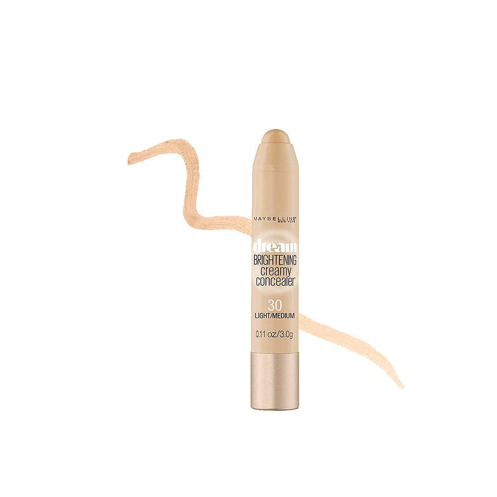 Maybelline Dream Brightening Creamy Concealer, Light/Medium, 0.11 oz. Beauty & Personal Care MAYBELLINE