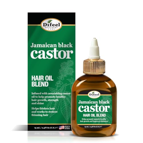 Difeel Jamaican Black Castor Hair Oil Blend 2.5 oz.