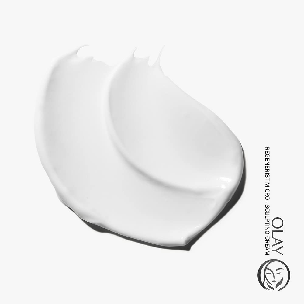 OLAY Regenerist Micro-Sculpting Cream, FRAGRANCE FREE, Moisturizer 1.7 oz (48 g) - MicroSculpting Micro Sculpting Beauty & Personal Care Olay