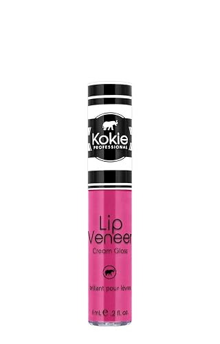 Kokie Cosmetics Lip Veneer Cream Lip Gloss, Larger Than Life, 0.2 Fluid Ounce Beauty & Personal Care Kokie