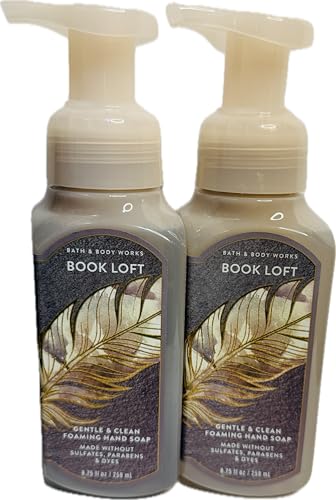 Bath and Body Works Book Loft Gentle Foaming Hand Soap Pack of 2 Beauty & Personal Care Bath & Body Works