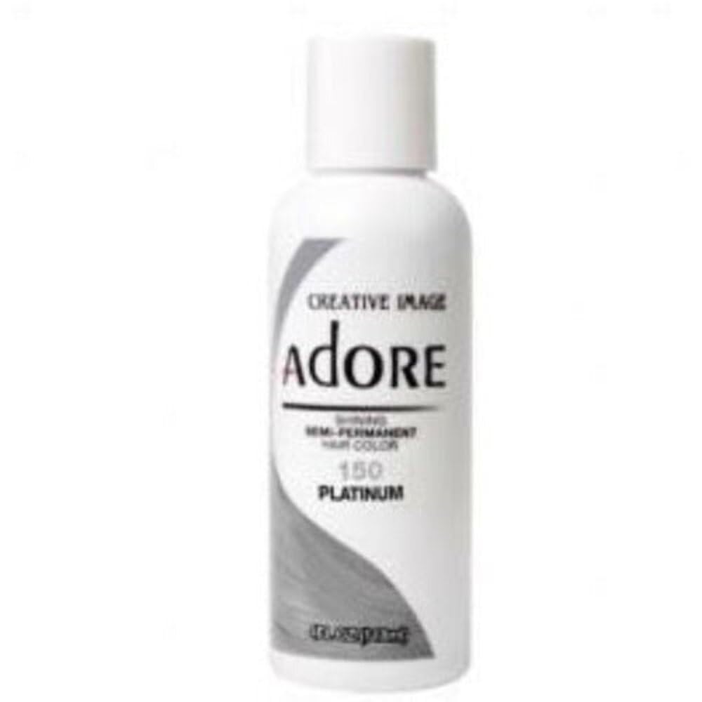 Adore Semi Permanent Hair Color (164 Electric Lime) | Vegan & Cruelty-Free Green Hair Dye | No Ammonia, No Peroxide, No Alcohol | 4 Fl Oz Beauty & Personal Care Adore