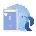 Summer Fridays Jet Lag Hydrating Eye Patches - De-puffing Hydrogel Under Eye Masks with Hyaluronic Acid, Caffeine + Peptides - Soothing + Refreshing Beauty & Personal Care Summer Fridays