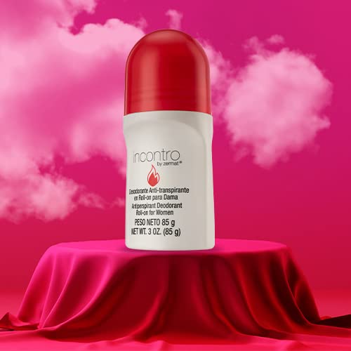 Zermat, Deodorant for Women, Incontro, Roll-On 24 h Antiperspirant, Warm and Floral Scent 3 Oz. Beauty and Personal Care Zermat