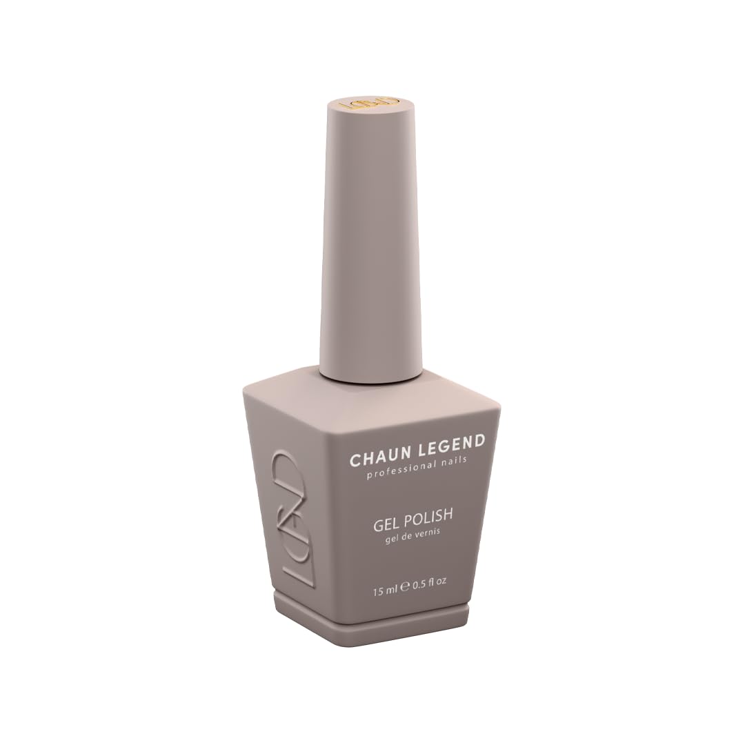 Chaun Legend Gel Nail Polish | Soft Exposure LG5191 (taupe nude) | Soak Off UV LED Cure Gel Polish High Gloss 15ml