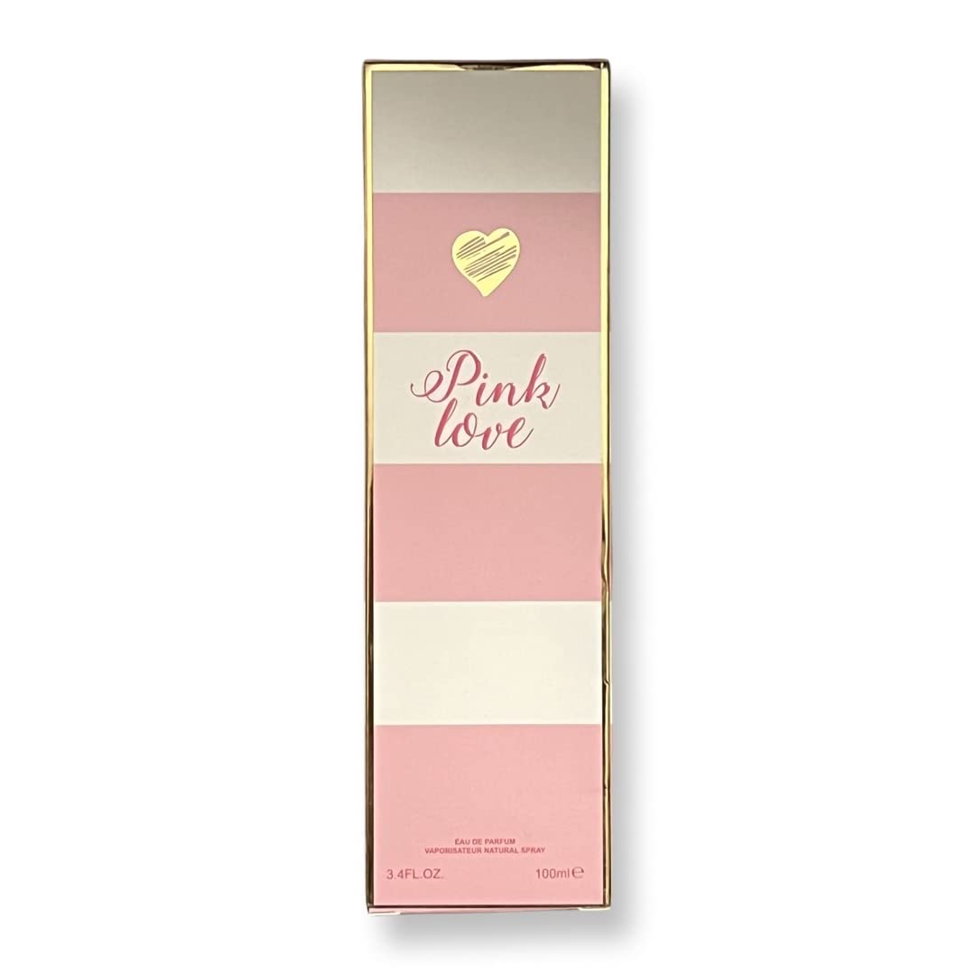 United Scents Pink Love Eau de Parfum for Women | 3.4 Fl Oz Enthralling Raspberry Orange Bergamot and Vanilla Notes | Light Fragrance for Everyday Use Beauty & Personal Care United Scents