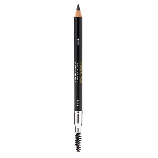 Arches & Halos Precision Brow Shaping Pencil - Dual Ended Wood Pencil - Buildable, Pigmented, Precise Brow Color - Vegan and Cruelty Free Makeup