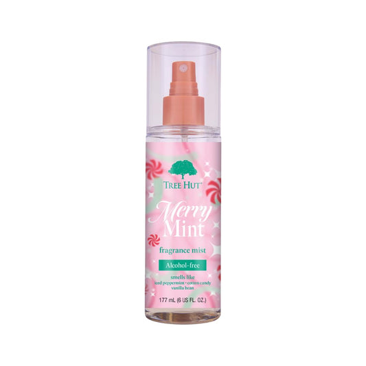 Tree Hut Merry Mint Hair & Body Mist, Spritz On for a Refreshed Feel or Layer with Your Favorite Scents, Versatile Body Spray, Limited Edition Beauty & Personal Care Tree Hut