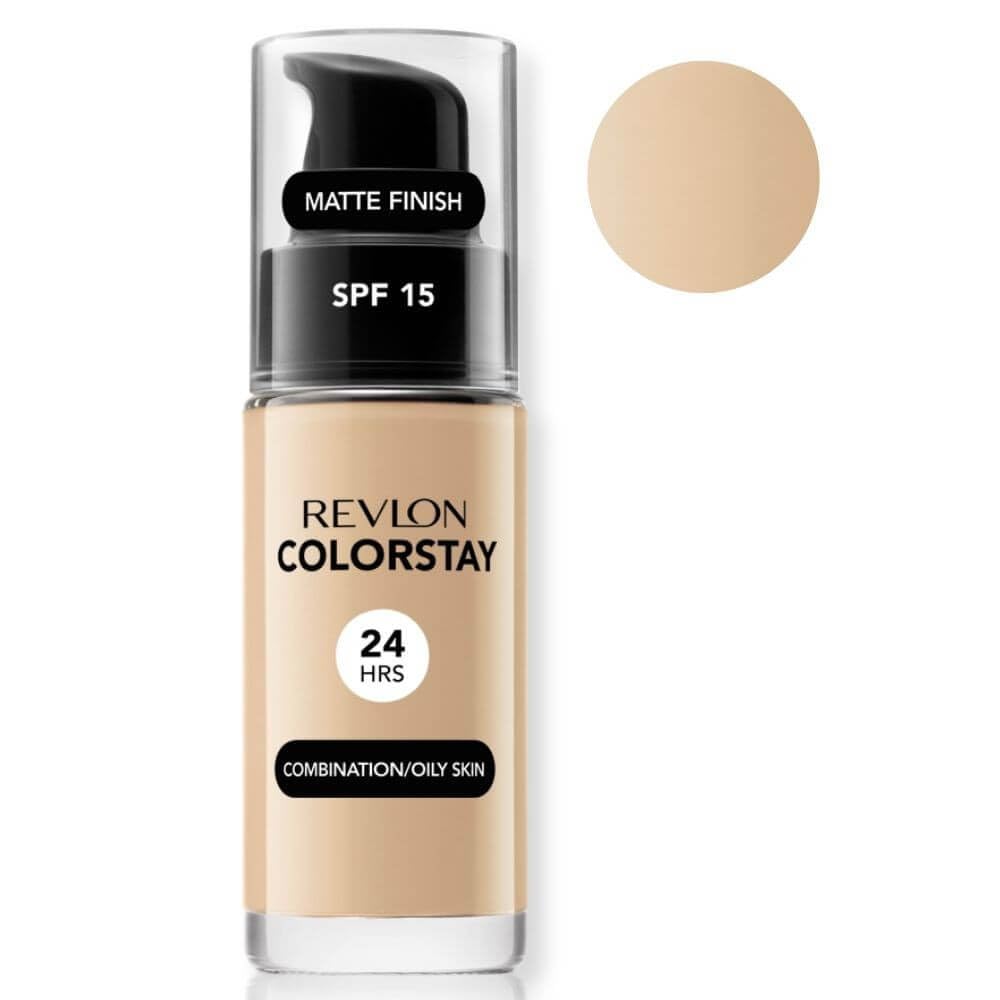 Revlon Colorstay Liquid Makeup Foundation with Pump - 180 Sand Beige Beauty & Personal Care REVLON