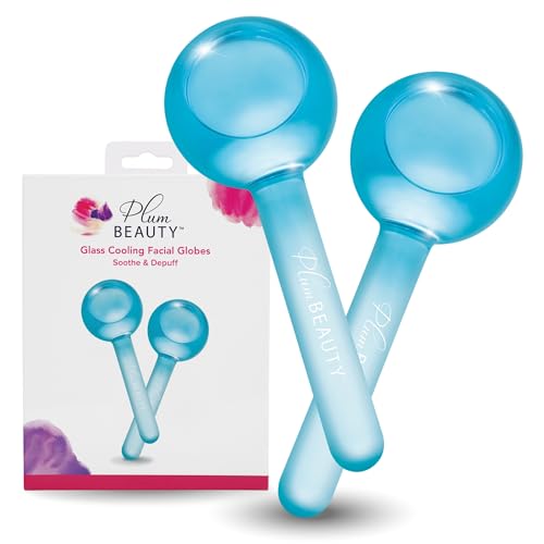 Plum Beauty Facial Cooling Globes, Cool Massage Tools for Reduces Puffiness Beauty & Personal Care Plum Beauty