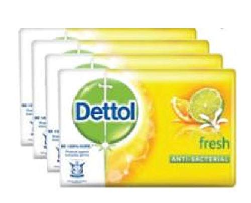 Dettol Bar Soap Fresh 4x105g - keeps you germ free,soap is also very gentle on the skin Beauty & Personal Care Dettol