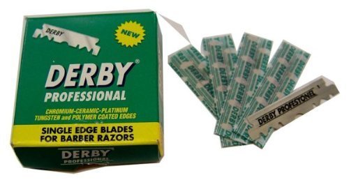 Derby Razor Blades - Single Edge -100 blades Beauty and Personal Care Taize