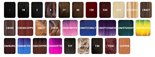 Freetress Synthetic Braids - 3X Pre-Stretched Braid 301 28 Inch (OMCOPPER)