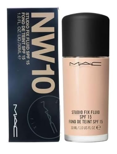 M.A.C Cosmetics Studio Fix Fluid Foundation - NW 10-1 fl oz / 30mL Beauty & Personal Care MAC