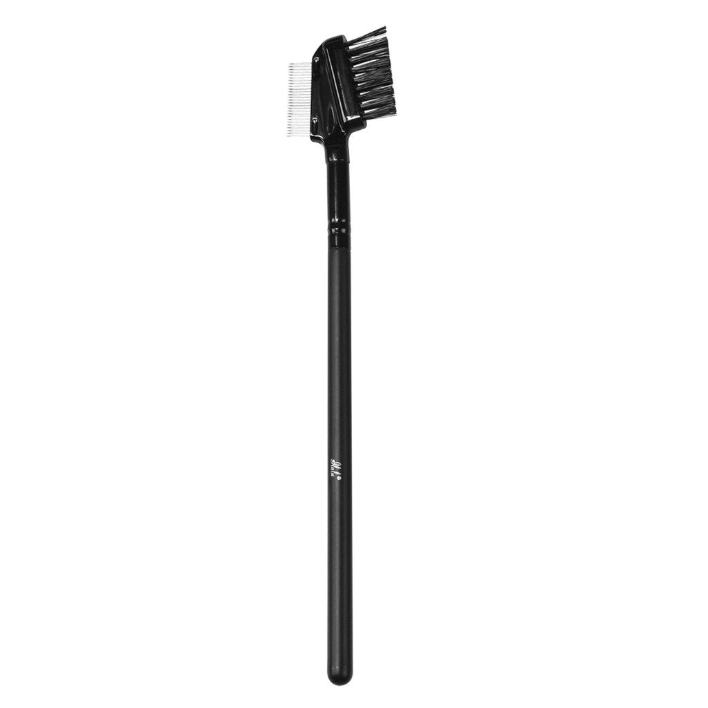 iLuLu Metal Eyelash Comb and Eyebrow Brush with Spoolie, 2 Pieces Professional Makeup Tools Set Best For Eyeliner, Define Lash & Brow Cosmetics Beauty & Personal Care iLuLu