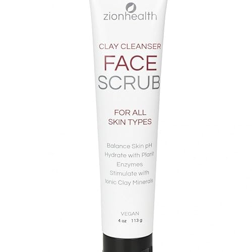 Adama Face Scrub Zion Health 4 oz Tube Beauty & Personal Care Zion Health