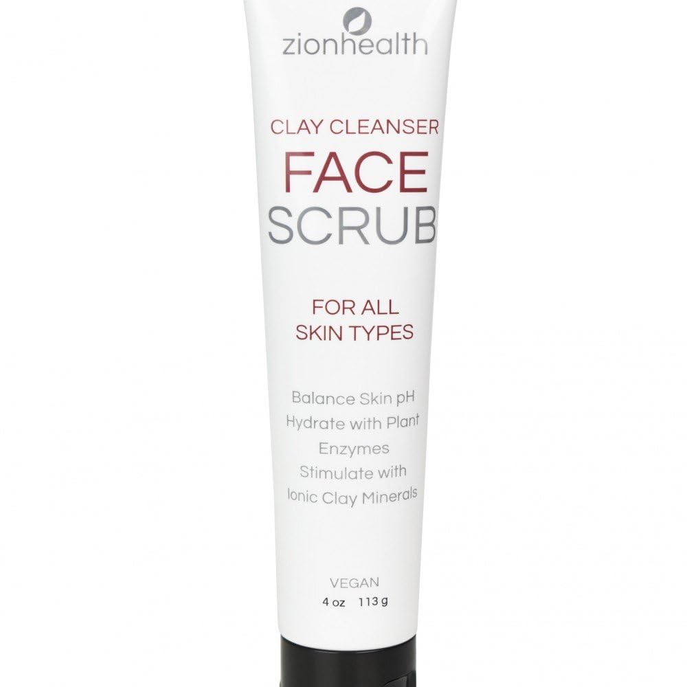 Adama Face Scrub Zion Health 4 oz Tube Beauty & Personal Care Zion Health