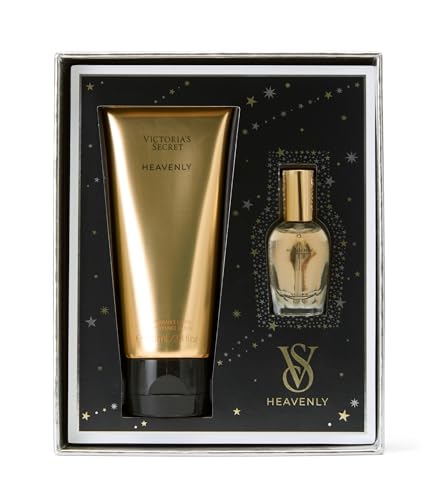 Victoria's Secret Heavenly Mini Fragrance Duo Gift Set, Eau de Parfum & Travel Lotion Beauty & Personal Care Victoria's Secret