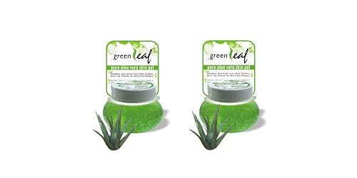 Pack of 2 - Brihans Green Leaf Pure Aloe Vera Skin Gel(125gms x 2) Beauty & Personal Care Brihans