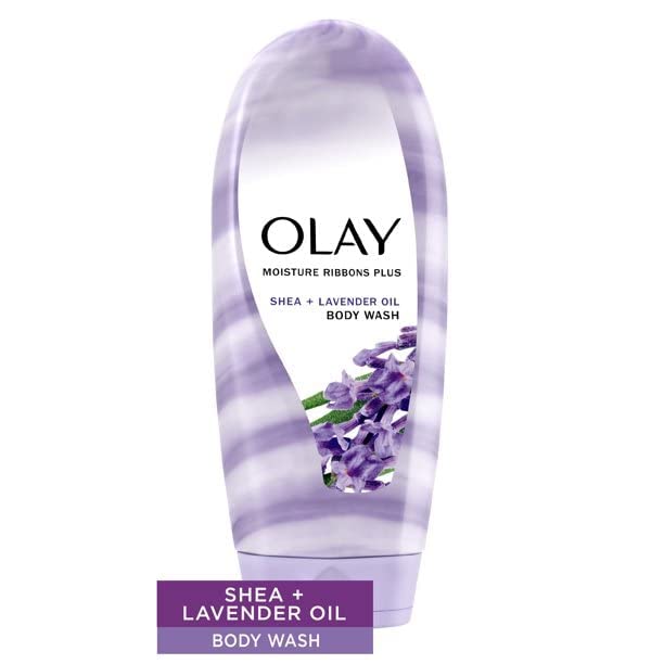 OLAY Moisture Ribbons Plus, Shea Plus Lavender Oil 18 oz Beauty & Personal Care Olay