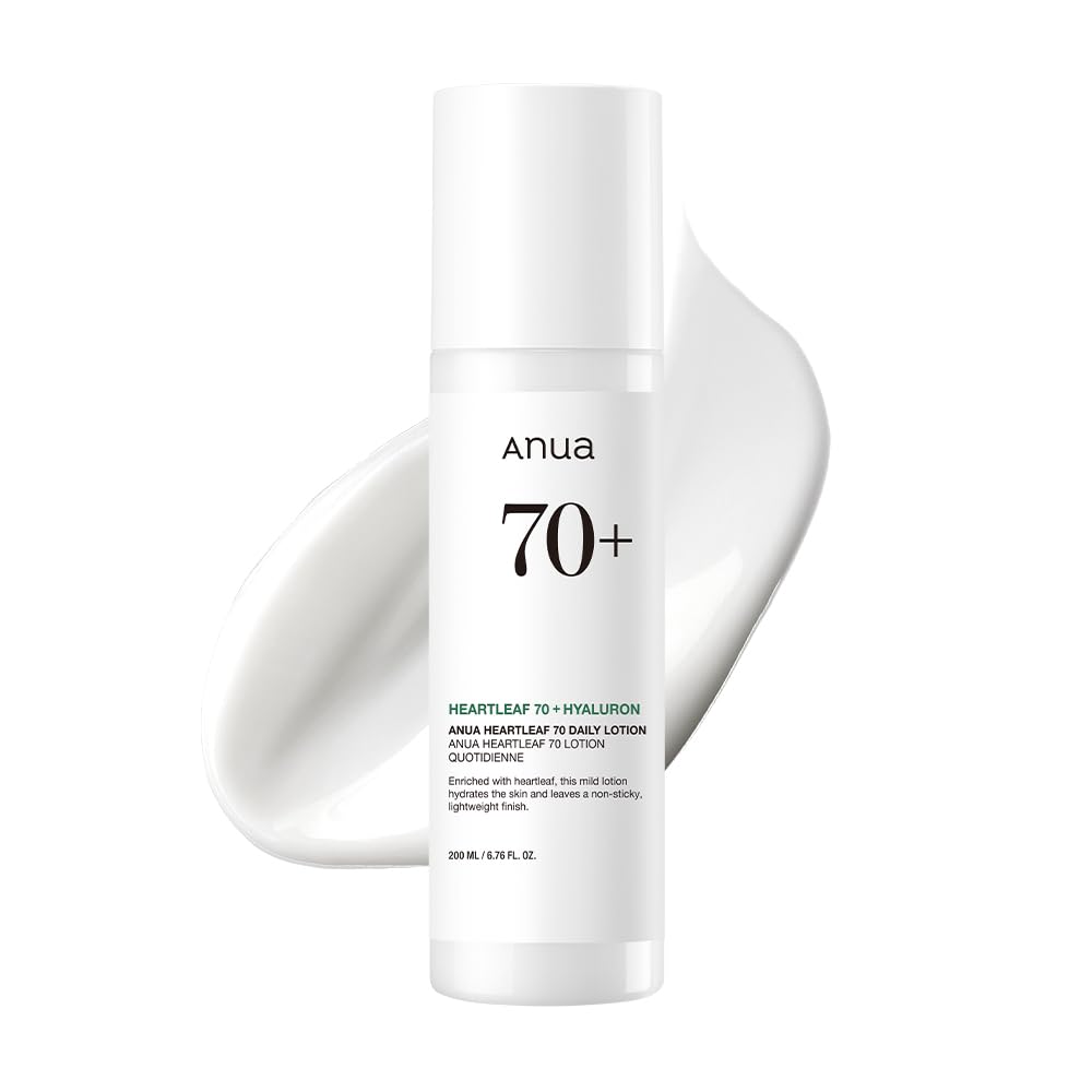 Anua Heartleaf Daily Lotion, Lightweight Face Moisturizer with Hyaluronic Acid, Gentle & Calming Face Cream for Soothing, Hydration, & Moisture Beauty and Personal Care ANUA Default Title