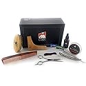 G.B.S Beard Care Razor kit, Beard Oil, Beard Brush, Sandalwood Beard Balm, Barber Scissors, Dressing Comb, MCT Mustache Comb and Razor Shavette Blades Beauty & Personal Care G.B.S