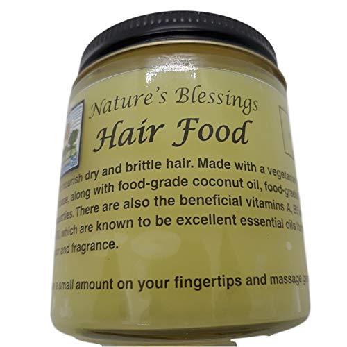 Nature's Blessing Hair Food Vegetarian Formula for Dry Brittle Hair (All Natural Ingredients) Beauty & Personal Care Nature's Blessing