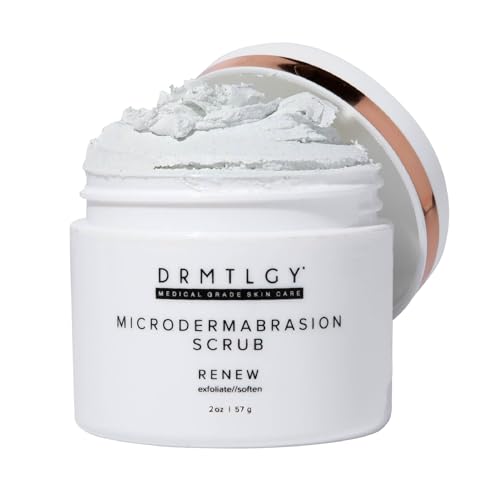 DRMTLGY Microdermabrasion Scrub - Face Exfoliator to Smooth & Polish Dull, Rough Skin - Gentle Facial Scrub with Pumice - 2 oz Beauty and Personal Care DRMTLGY Default Title