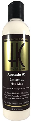 Haircredible Avocado & Coconut Hair Milk 8oz Beauty & Personal Care Haircredible