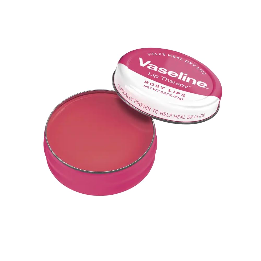 Vaseline Lip Therapy Lip Balm, Rosy Lips 0.6 oz (Pack of 8) Beauty and Personal Care Vaseline