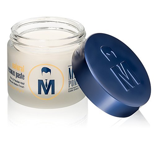 Mister Pompadour Natural Beeswax Paste | Matte Hair Product for Men & Women | HIgh Hold & No Shine | Water Based - Easy To Wash | 2oz Beauty & Personal Care Mister Pompadour