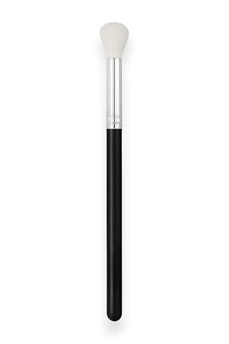 F.A.R.A.H In My Crease 235 - Vegan Eyeshadow Blending Brush for Crease Definition - Soft Synthetic Bristles, Brass Ferrule & Wooden Handle - Deluxe Beauty & Personal Care F.A.R.A.H
