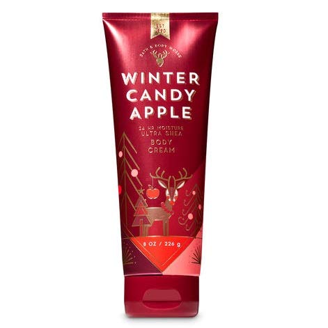 Bath and Body Works, Signature Collection Ultra Shea Body Cream, Winter Candy Apple, 8 Ounces Beauty & Personal Care Bath & Body Works