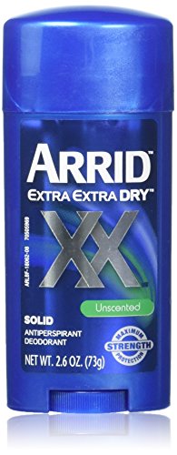 ARRID XX Anti-Perspirant Deodorant Solid Unscented 2.6 oz Beauty and Personal Care Arrid