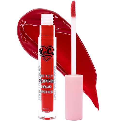 Kimchi Chic Beauty Mattely Poppin Liquid Matte Lipstick, Long Lasting