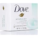 Dove Bar Soap for Sensitive Skin 3.17 oz (Pack of 3) Beauty & Personal Care Dove