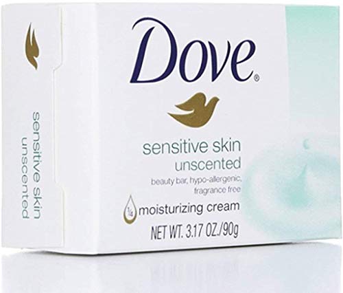 Dove Bar Soap for Sensitive Skin 3.17 oz (Pack of 3) Beauty & Personal Care Dove