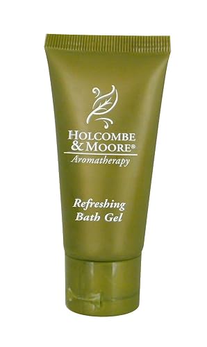 Holcombe & Moore Aromatherapy Refreshing Bath Gel 1.1 oz Tube (Case of 200) Beauty & Personal Care Holcombe & Moore