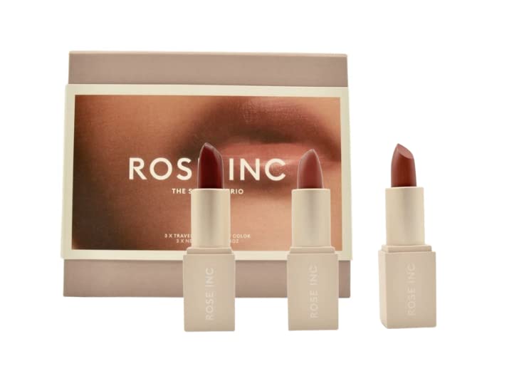ROSE INC Mini Satin Lipstick Set Beauty & Personal Care Rose Inc