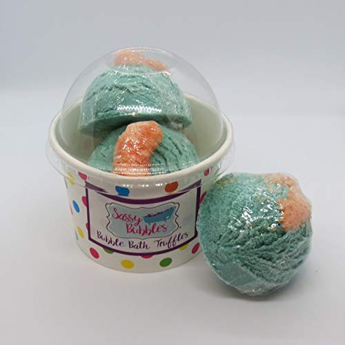 Cucumber/Melon Bubble Bath Truffles, 3 pack by Sassy Bubbles Beauty and Personal Care Sassy Bubbles